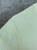 Green Cotton Text Logo Crewneck - Men's