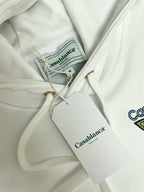 Green Cotton Embroidered Pullover - Men's