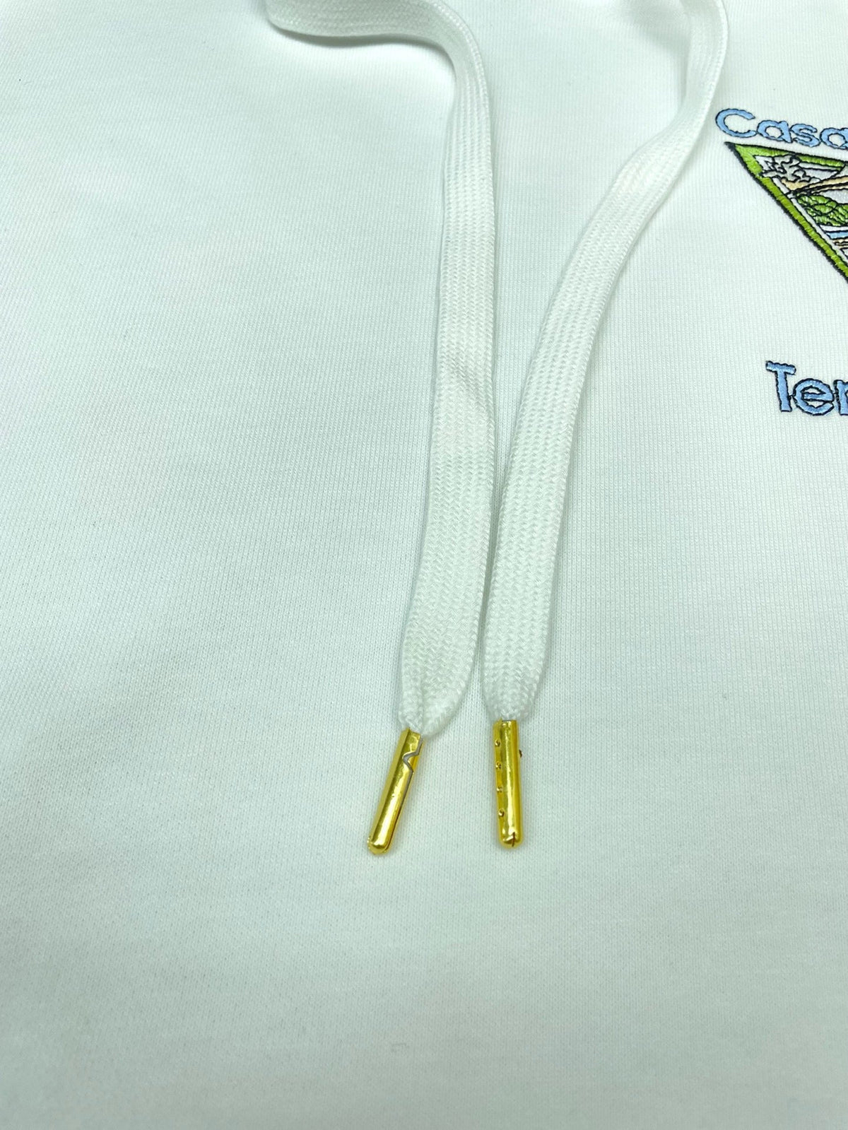 Green Cotton Embroidered Pullover - Men's