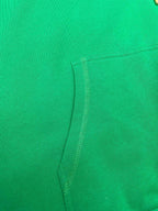 Green Cotton Plain Pullover - Men's