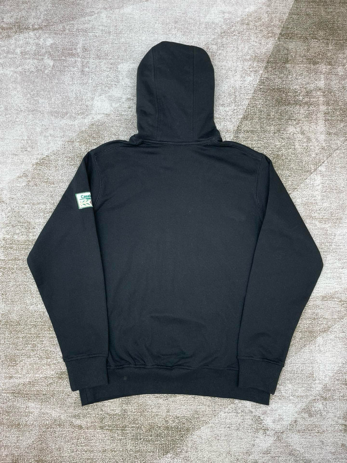 Green Cotton Plain Pullover - Men's