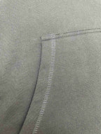 Green Cotton Embroidered Pullover - Men's