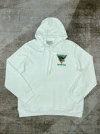 Green Cotton Embroidered Pullover - Men's
