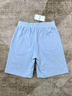 Blue Cotton Patch Drawstring - Men's