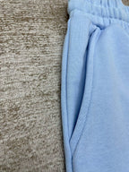 Blue Cotton Patch Drawstring - Men's