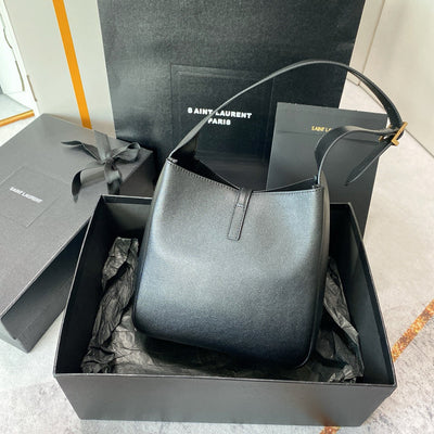 Black Bucket Bag