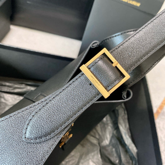 Black Bucket Bag