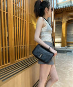 Jamie Quilted Shoulder Bag