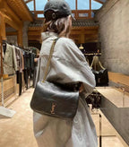 Jamie Quilted Shoulder Bag
