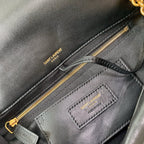 Jamie Quilted Shoulder Bag