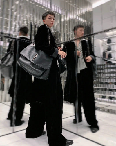 Niki Grained Shoulder Bag