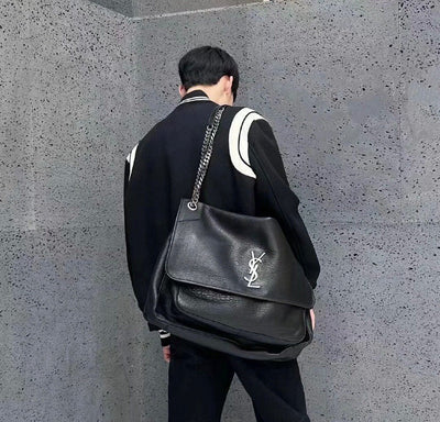 Niki Grained Shoulder Bag