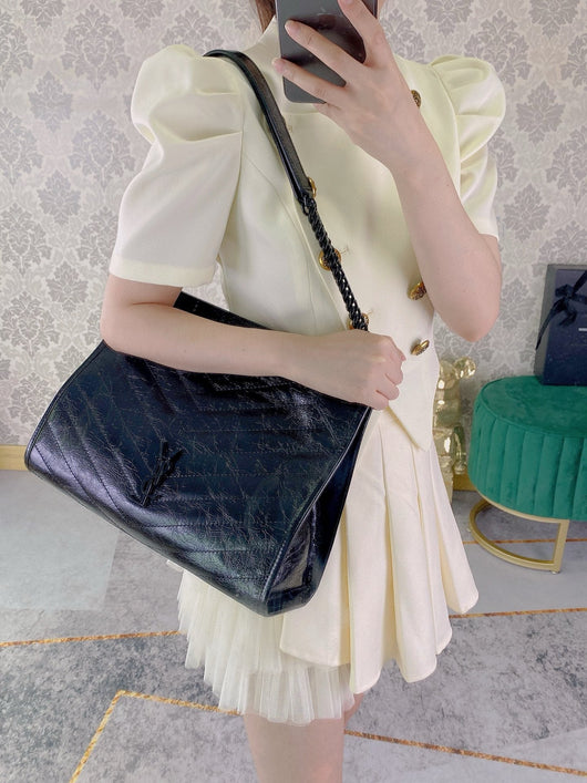 Niki Shopping Tote Shoulder Bag