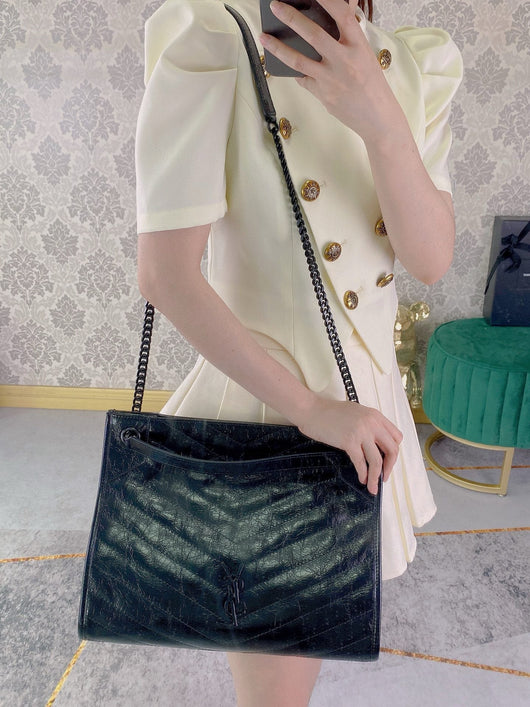 Niki Shopping Tote Shoulder Bag