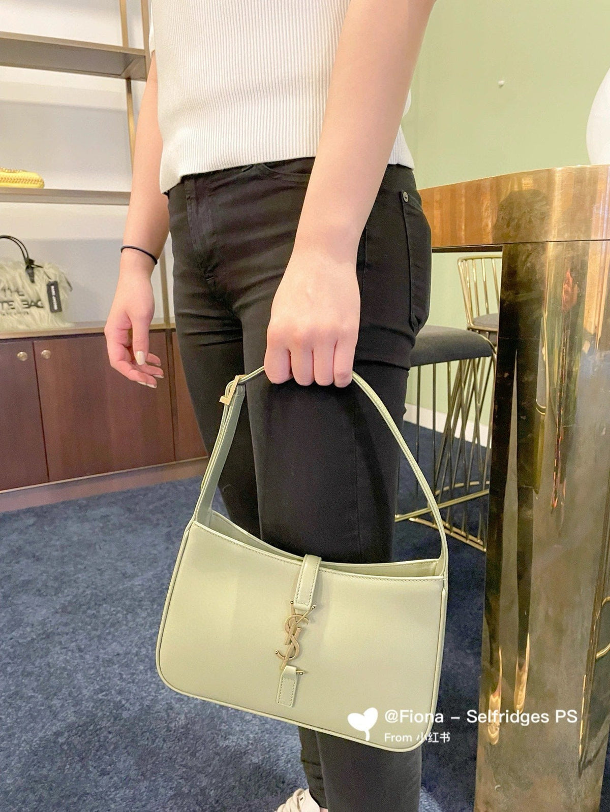 Black and White Shoulder Bag