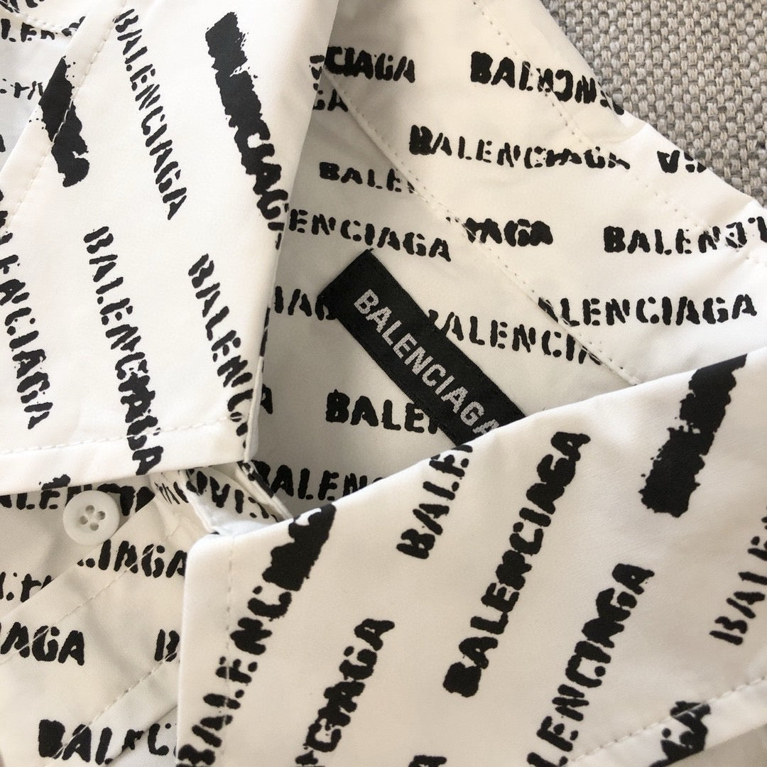 Black Cotton Text Print Long-Sleeve - Men's