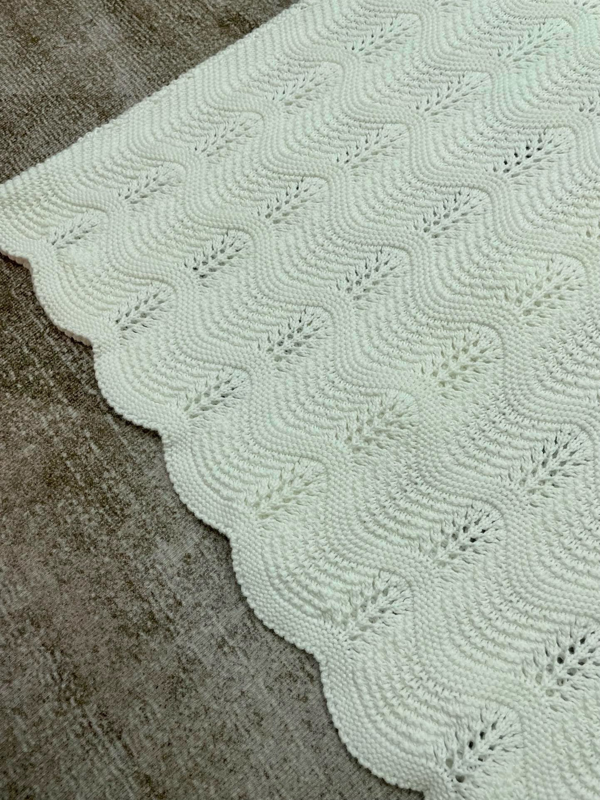 Cream Knit Textured Short-Sleeve - Men's