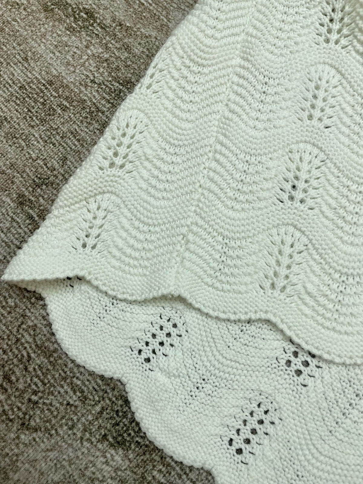 Cream Knit Textured Short-Sleeve - Men's
