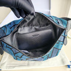 Black and Blue Belt Bag