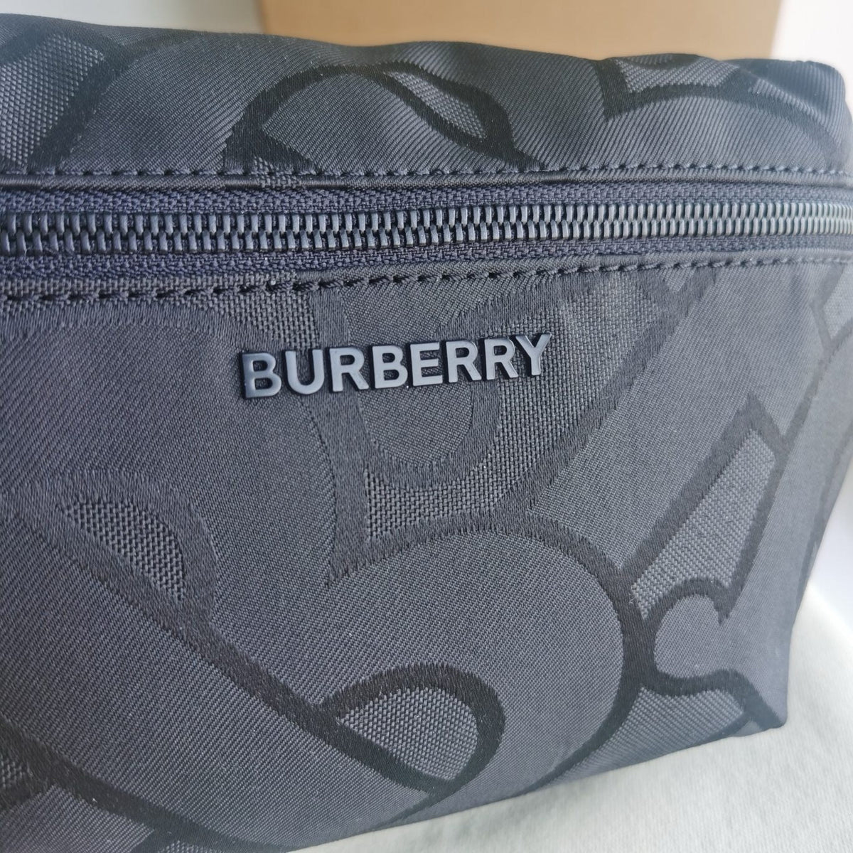 Black and Blue Belt Bag