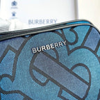 Black and Blue Crossbody Bag