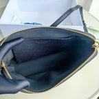 Black and Blue Clutch