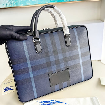 Black and Blue Briefcase
