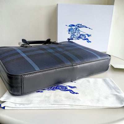 Black and Blue Briefcase
