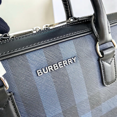 Black and Blue Briefcase