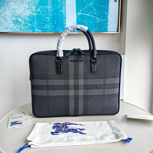 Black and Blue Briefcase