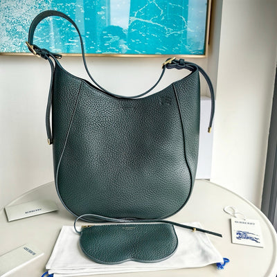 Black and Green Shoulder Bag