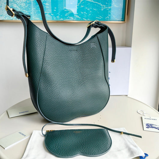 Black and Green Shoulder Bag