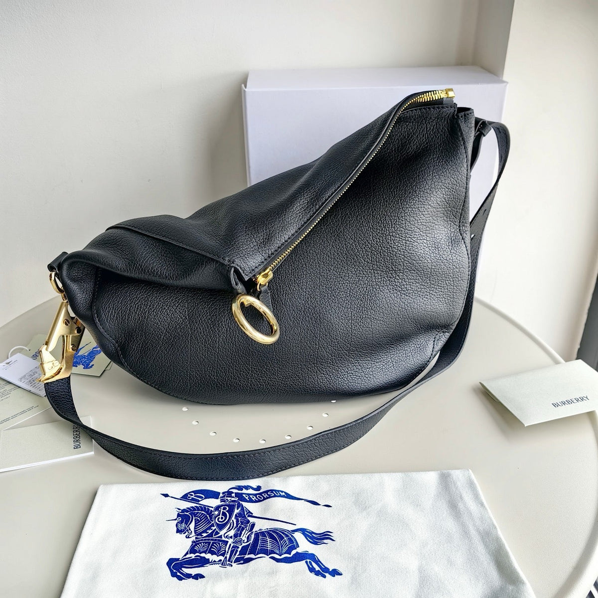 Black and White Shoulder Bag