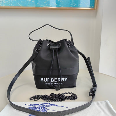 Black Bucket Bag