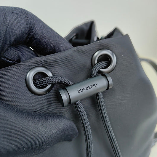 Black Bucket Bag