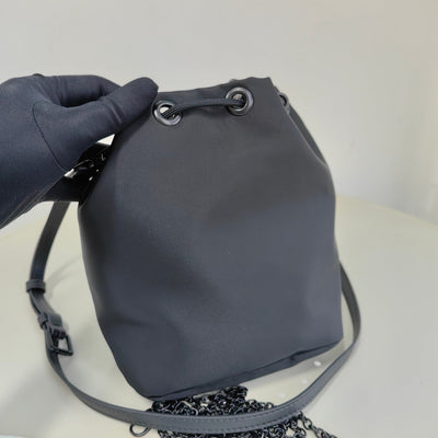 Black Bucket Bag