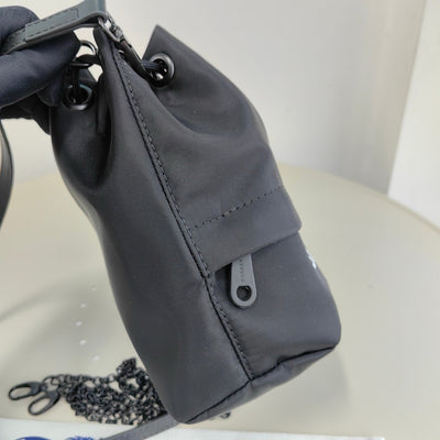 Black Bucket Bag