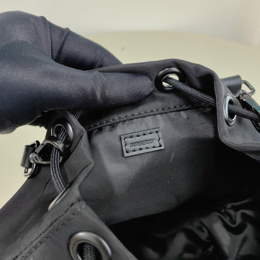 Black Bucket Bag