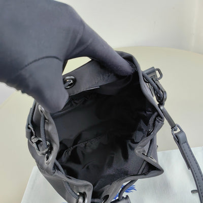Black Bucket Bag