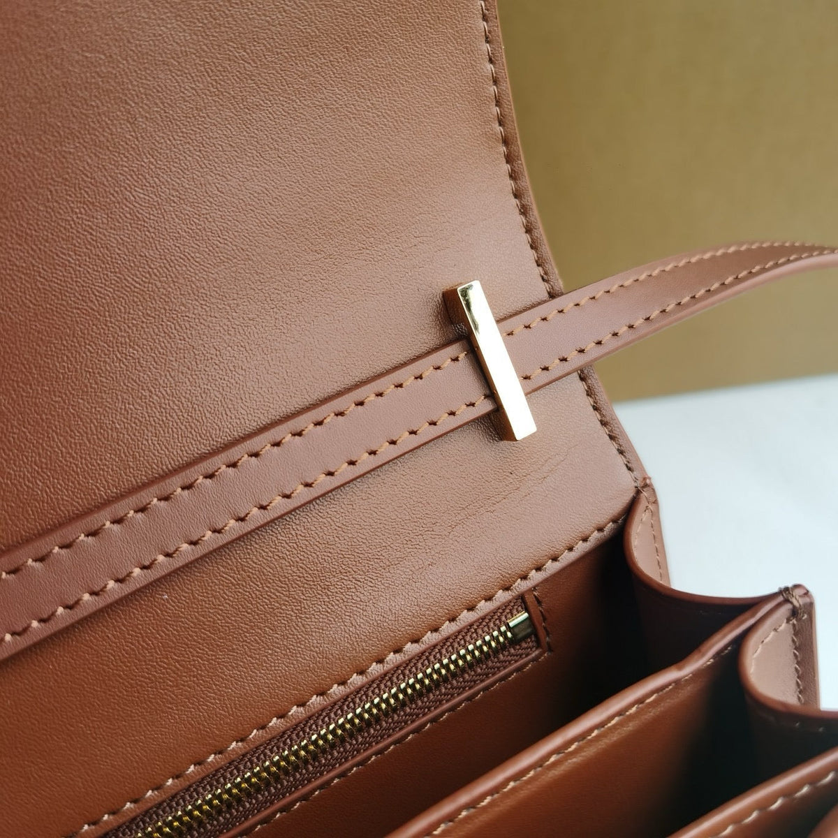 Black and Brown Shoulder Bag