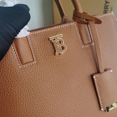 Black and Brown Tote Bag