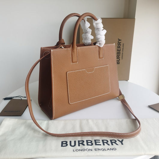 Black and Brown Tote Bag