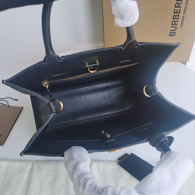 Black and Brown Tote Bag