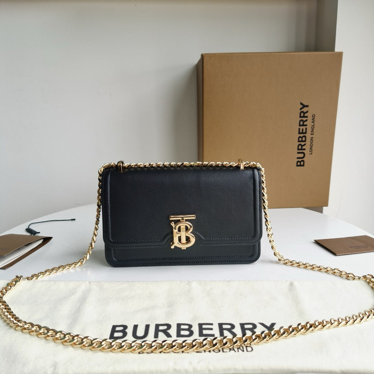 Black and White Shoulder Bag
