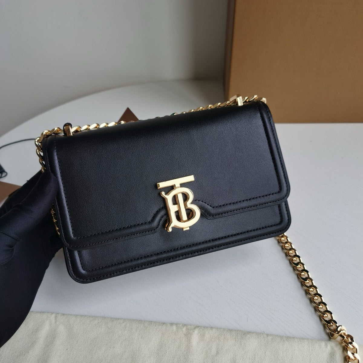 Black and White Shoulder Bag