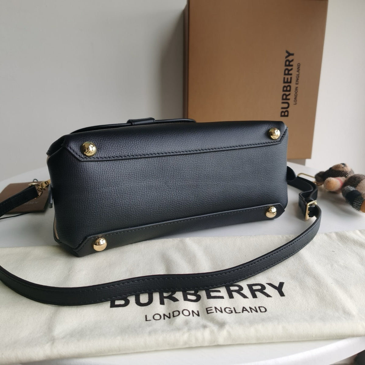 Black and Grey Shoulder Bag