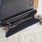 Black and Grey Shoulder Bag