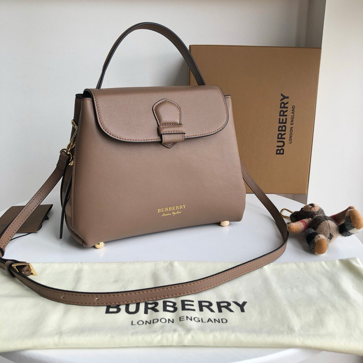 Black and Grey Shoulder Bag