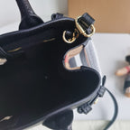 Black and Brown Tote Bag
