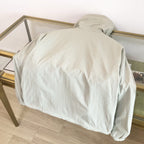 White Check Overshirt Jacket - Men's